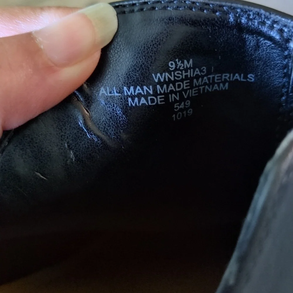 Nine West Pointed Ankle Booties sz 9.5 - Picture 6 of 7